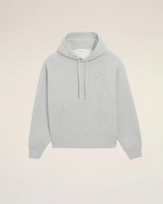 grauer ami de coeur hoodie aus baumwolle 1 330x413 - Grauer Ami de Coeur Hoodie aus Baumwolle