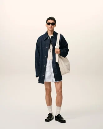 weisse baumwollshorts mit gummizug 2 330x413 - Wei&szlig;e Baumwollshorts mit Gummizug